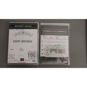 Stampin' Up! Birthday Jubilee + Cut & Emboss Dies
